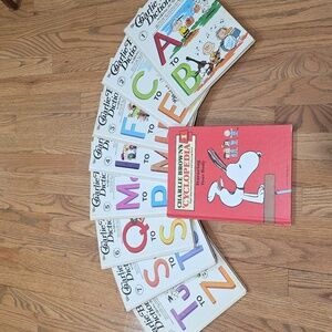 Charlie Brown Dictionary Set for Kids Circa 1978. CB's 'Cyclopedia Included 1980